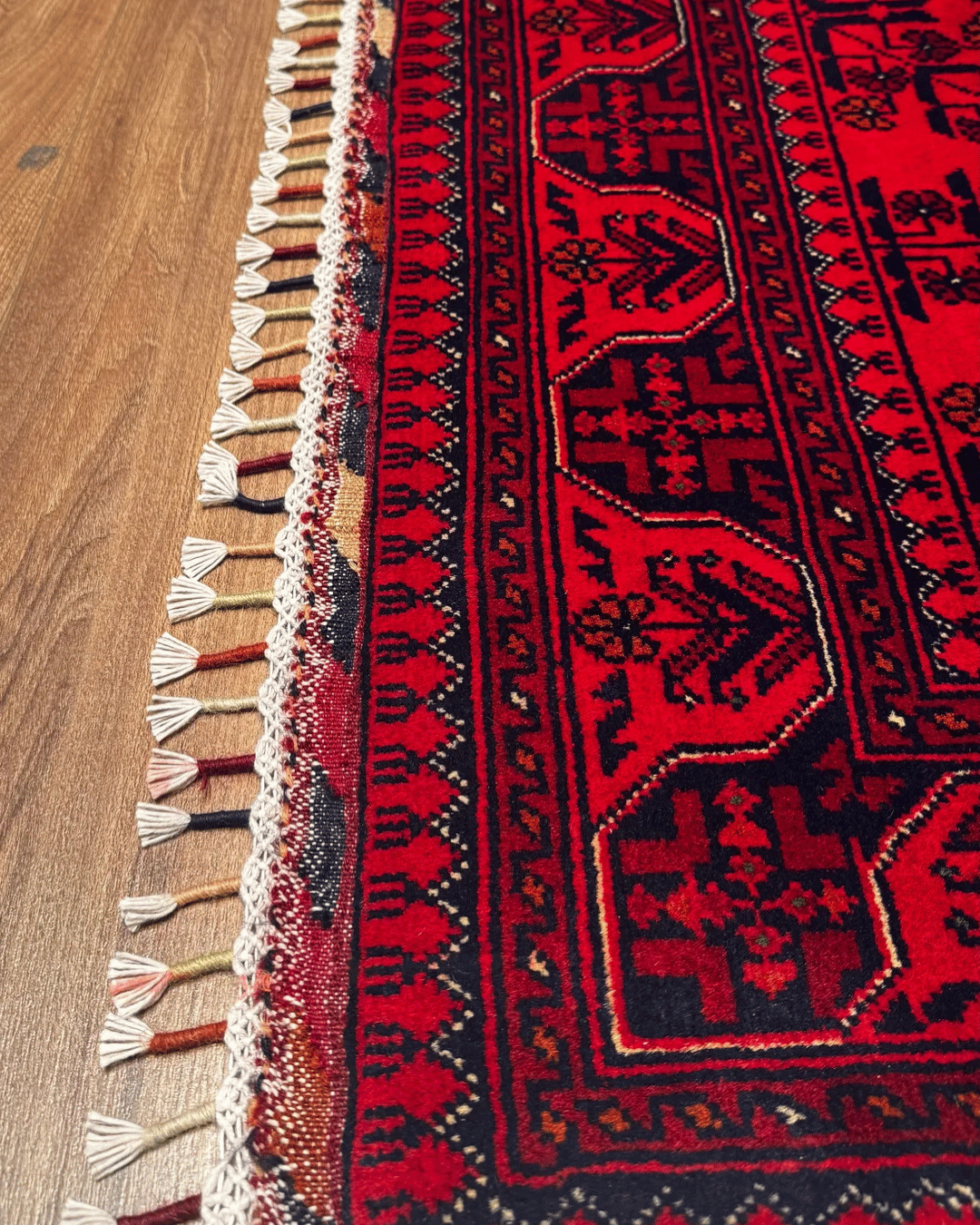 Wolle im afghanischen Stil 1,8x4,8ft – 55x146cm