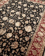 Ottoman Elegance Hand-Knotted Wool Rug 6' 6" x 10'