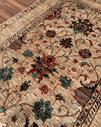 Sultani Hand-Knotted Wool Rug 4' 1" x 6' 2"
