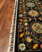 Veziri Hand-Knotted Wool Rug 6' 8" x 9' 9"