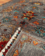 Sultani Hand-Knotted Wool Rug 4' x 6'
