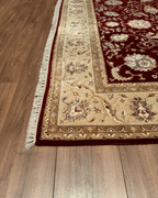 Tapis en laine style afghan 55 x 146 cm