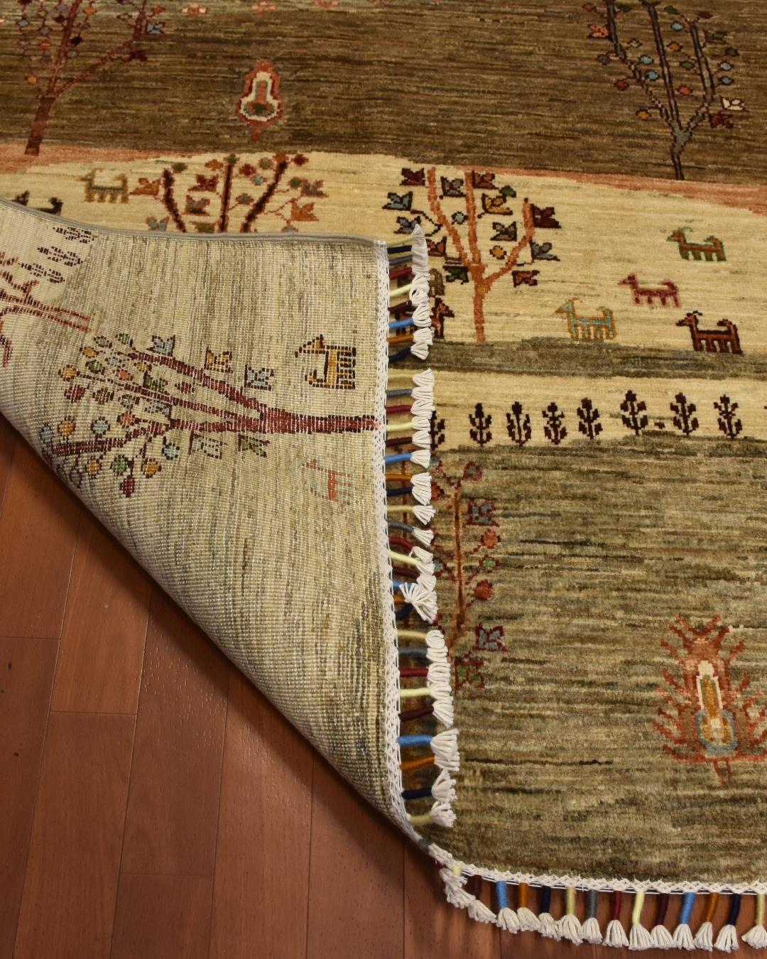 Sultani Hand-Knotted Wool Rug 148x205 cm 3.03 m² | 5x7 ft