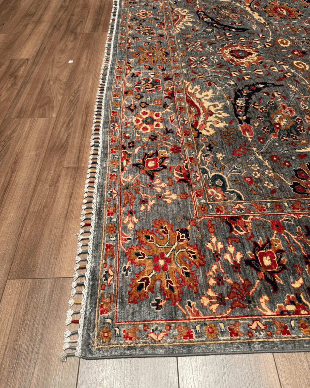 Mamluk Hand-Knotted Wool Rug 8' 5" x 9' 4"