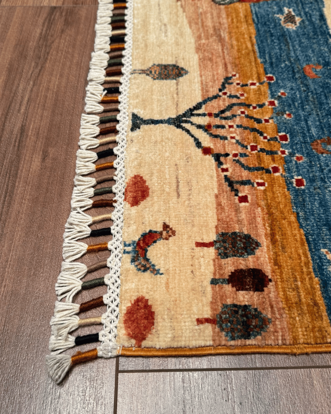 Sultani Hand-Knotted Wool Rug 2' 8" x 4' 2"