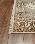 Tapis en laine style afghan 55 x 146 cm