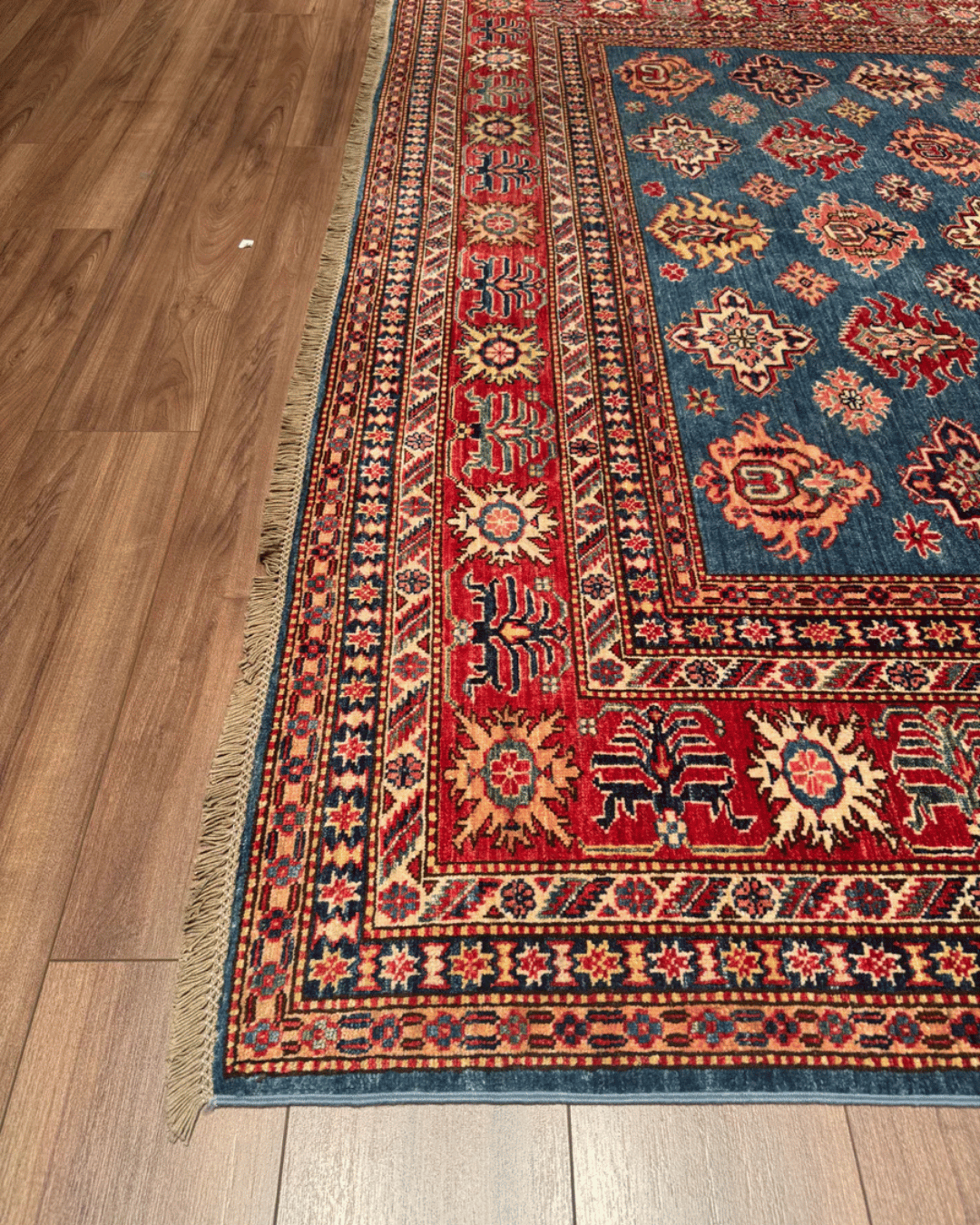 Shirvan Hand-Knotted Wool Rug 8' x 10'