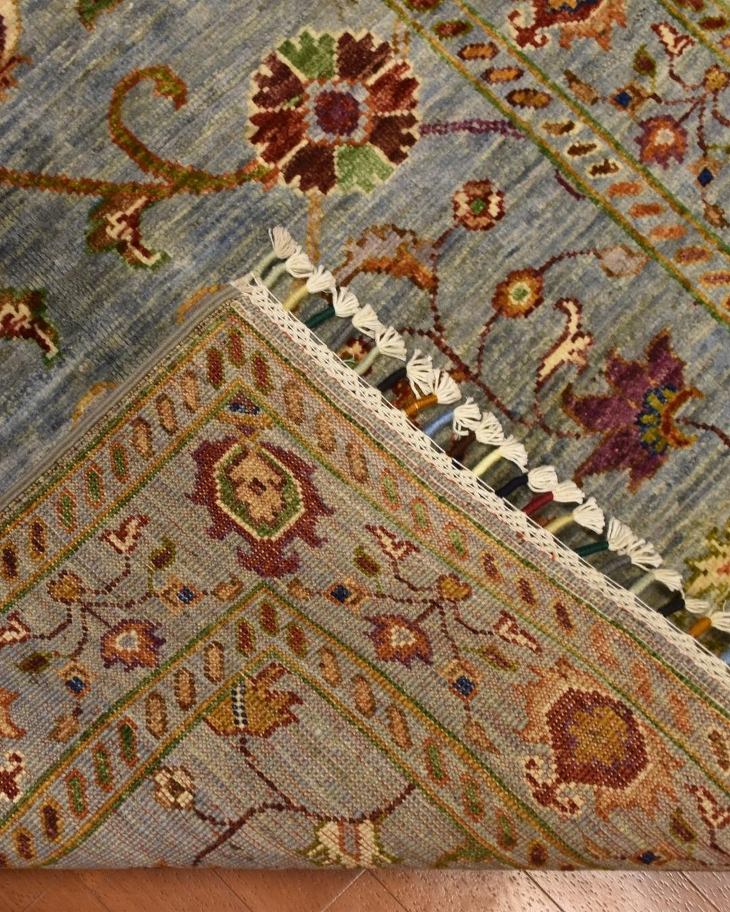 Sultani Hand-Knotted Wool Rug 2' x 4'