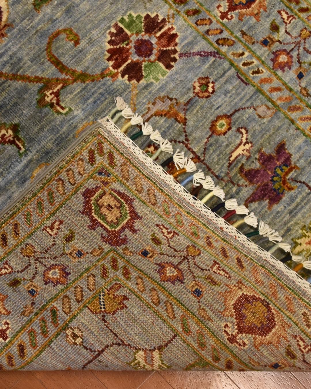 Sultani Hand-Knotted Wool Rug 2' x 4'