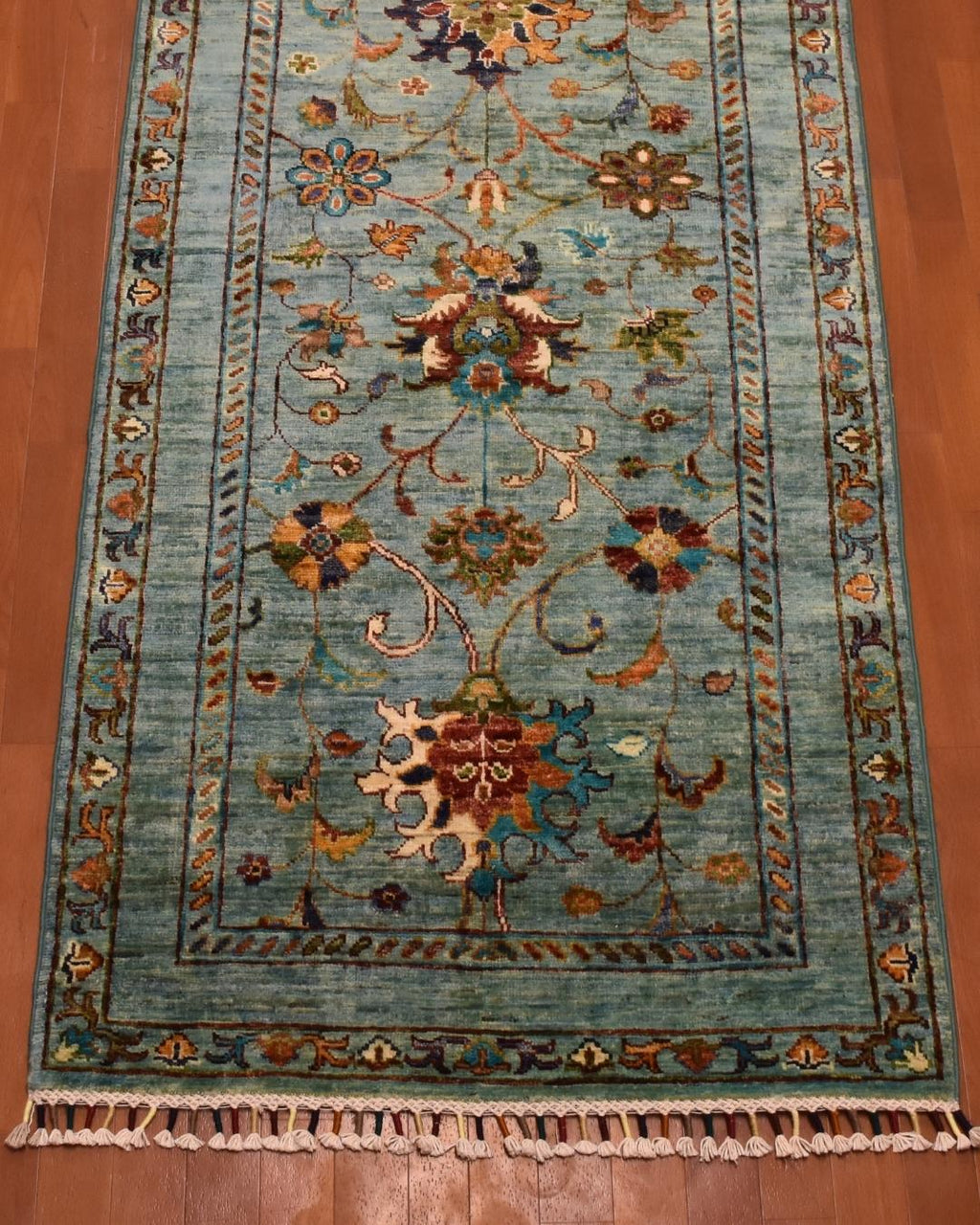 Sultani Hand-Knotted Wool Runner 2' 6" x 8'