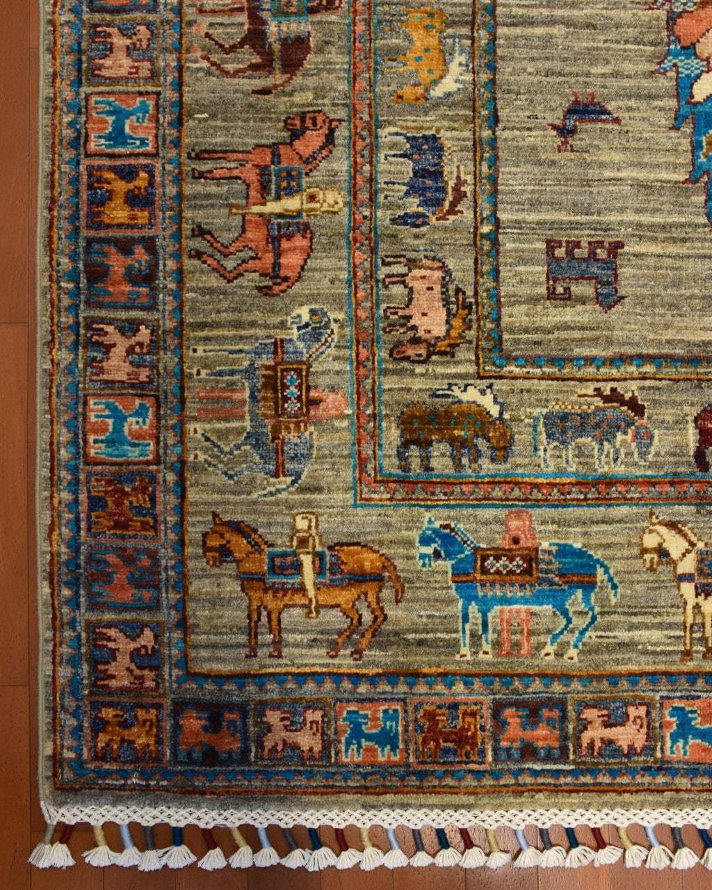 Sultani Hand-Knotted Wool Rug 120x175cm | 4x6ft