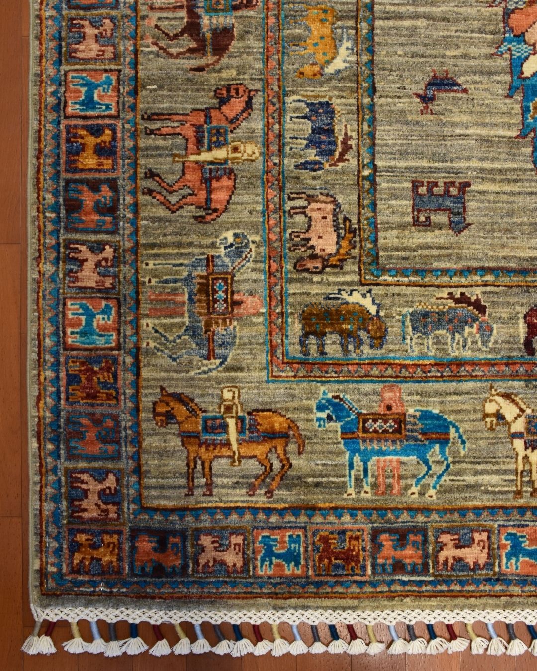 Sultani Hand-Knotted Wool Rug 120x175cm | 4x6ft