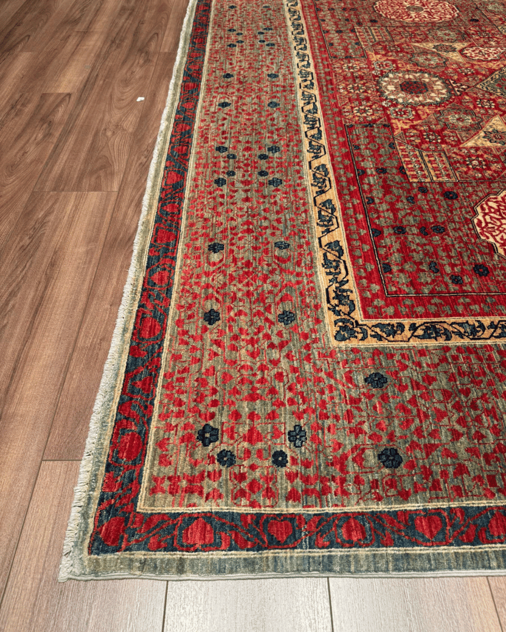 Mamluk Hand-Knotted Wool Rug 8' 2" x 10'