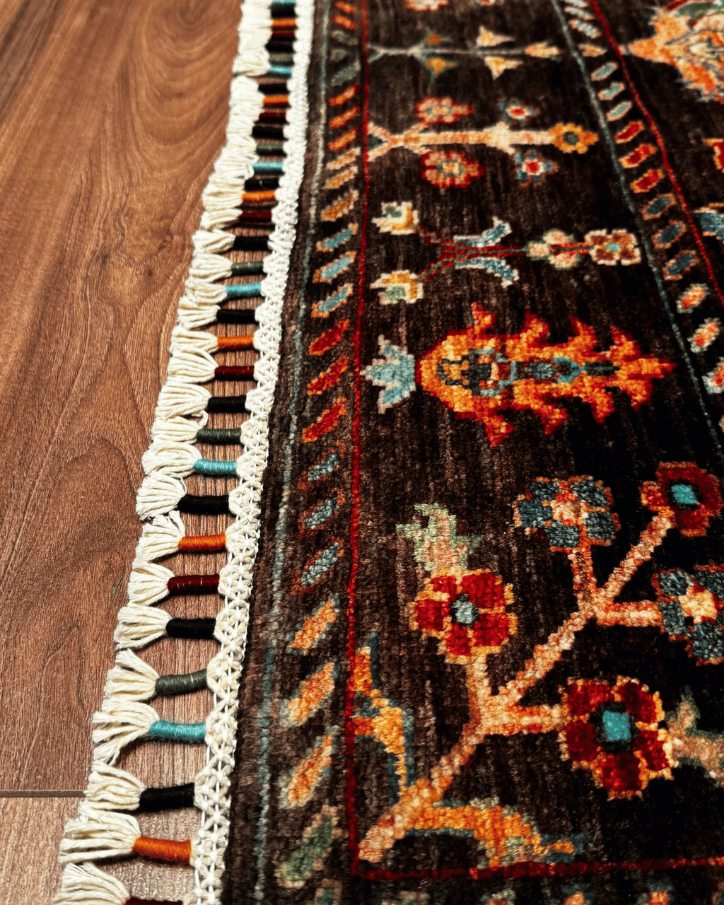 Sultani Hand-Knotted Wool Rug 3' 5" x 5' 1"