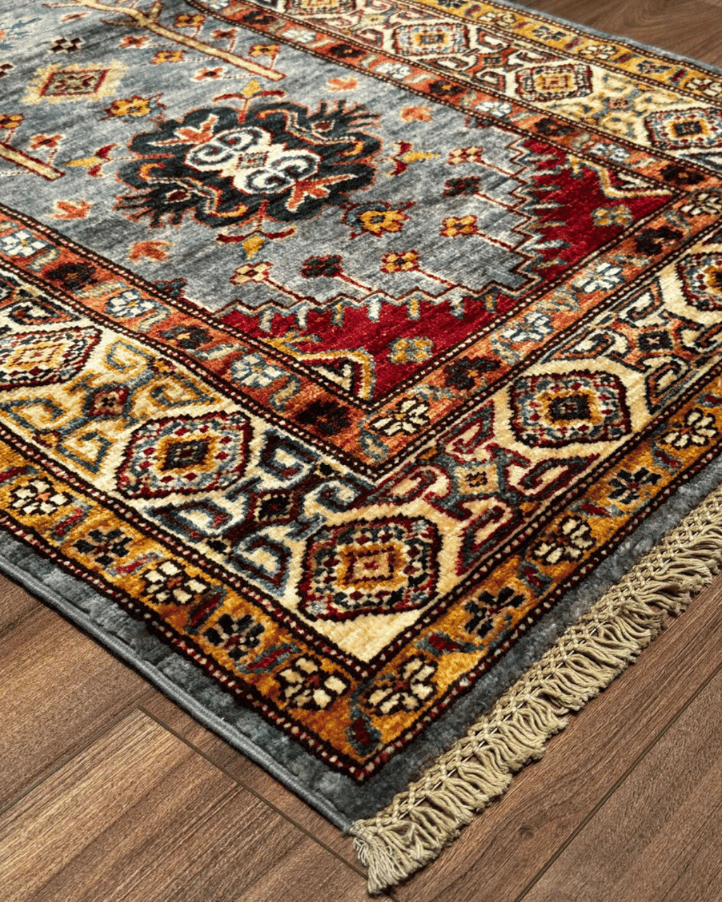 Shirvan Hand-Knotted Wool Runner 2' 6" x 9' 8"