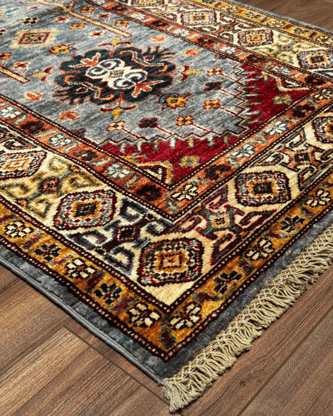 Shirvan Hand-Knotted Wool Runner 2' 6" x 9' 8"