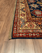 Shirvan Hand-Knotted Wool Rug 5' x 8'