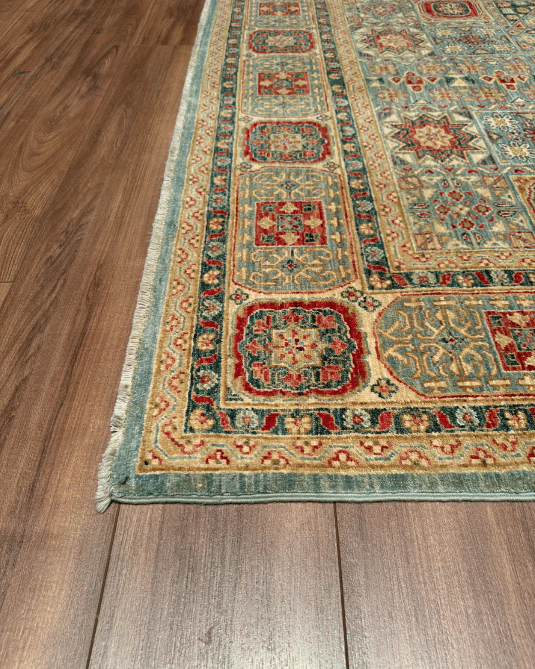 Mamluk Hand-Knotted Wool Rug 5' 7" x 7' 5"