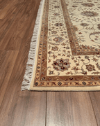 Ottoman Elegance Hand-Knotted Wool Rug 5' 7" x 8'