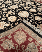 Tapis en laine style afghan 55 x 146 cm