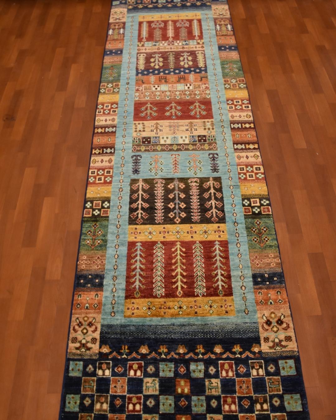 Sultani Hand-Knotted Wool Runner 2' 65" x 9' 5"