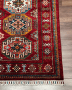 Shirvan Hand-Knotted Wool Runner 2' 7" x 9' 9"