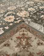 Ottoman Elegance Hand-Knotted Wool Rug 6' x 8' 1"