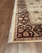 Tapis en laine style afghan 55 x 146 cm
