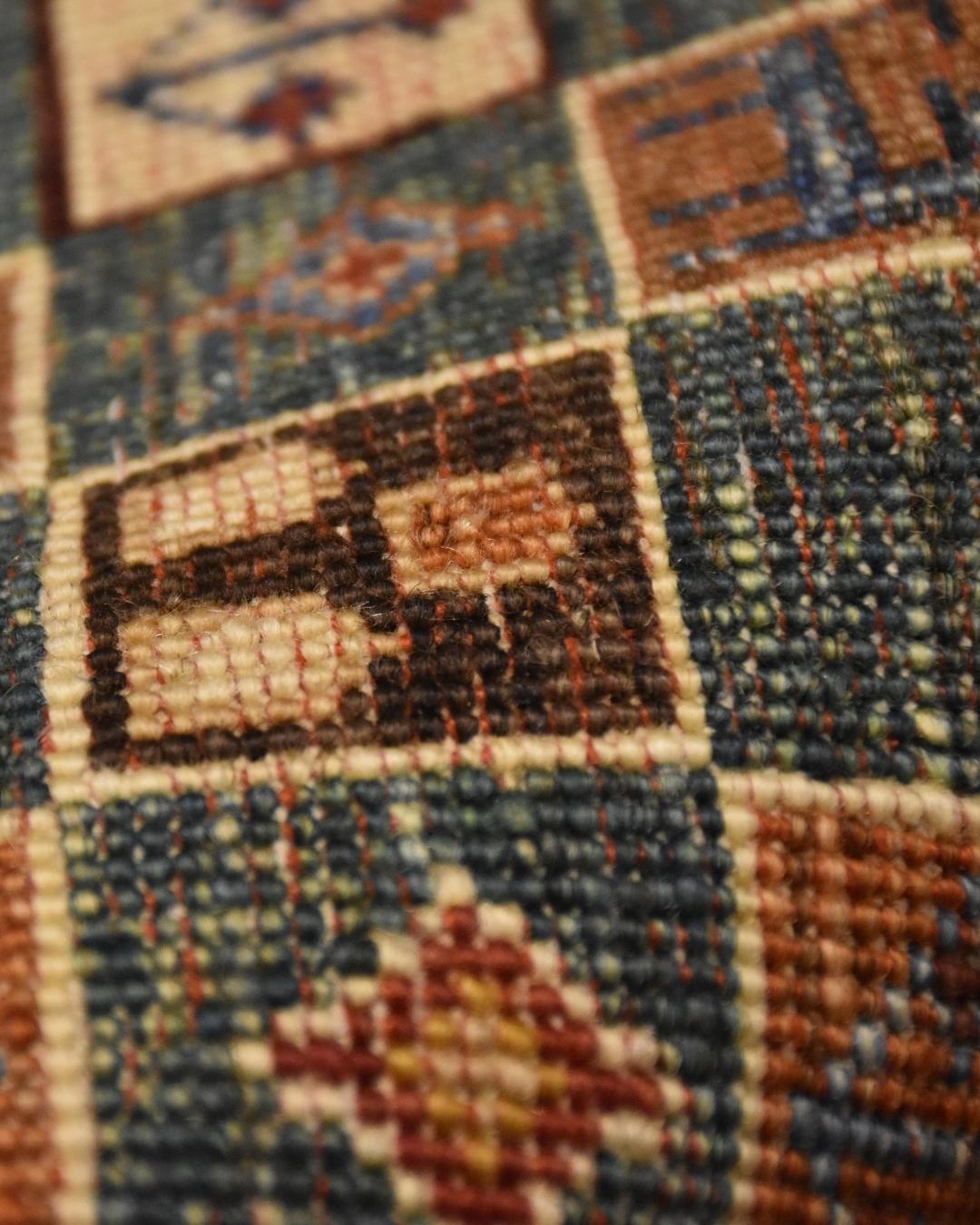 Sultani Hand-Knotted Wool Rug 4' x 5'