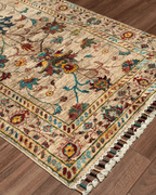 Sultani Hand-Knotted Wool Rug 2' 7" x 3' 9"