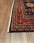 Shirvan Hand-Knotted Wool Rug 5' x 8'