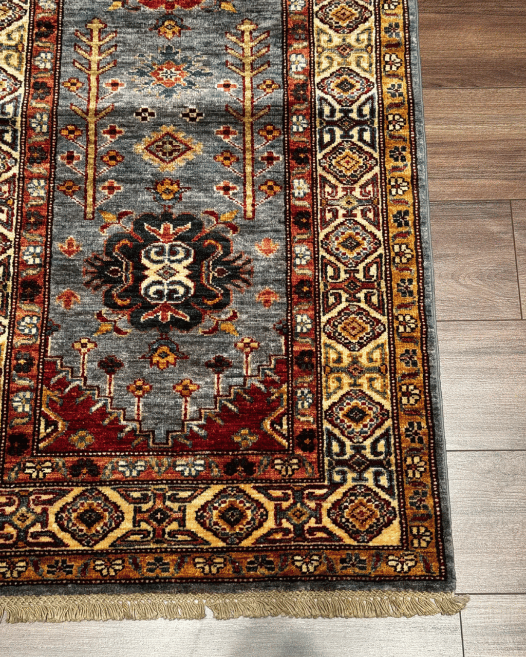 Shirvan Hand-Knotted Wool Runner 2' 6" x 9' 8"