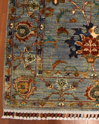 Sultani Hand-Knotted Wool Rug 5' 1" x 6' 5"