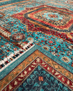 Mamluk Hand-Knotted Wool Rug 7' x 9' 5"