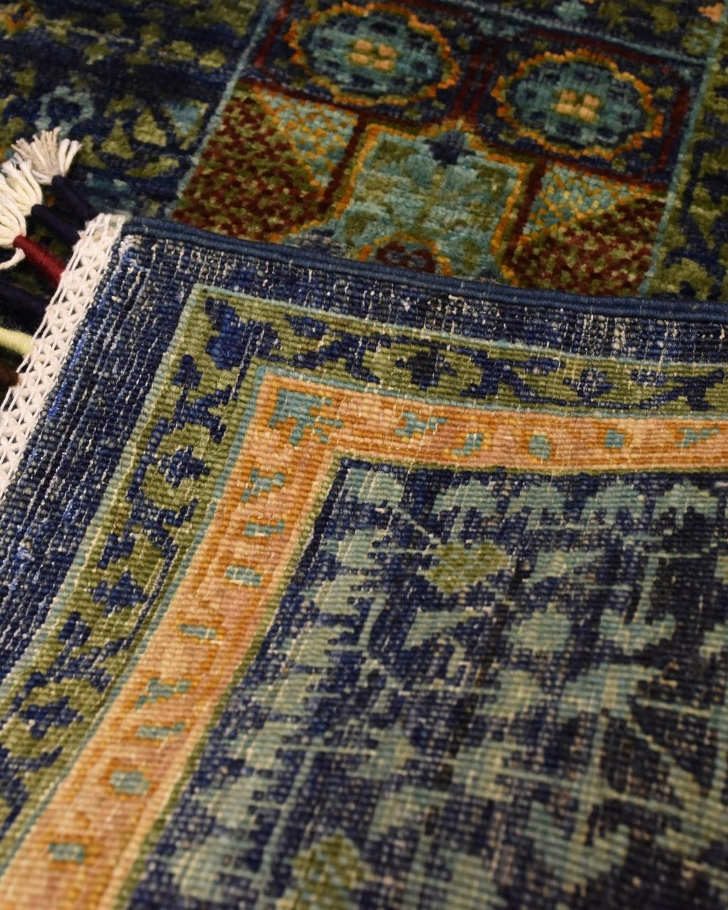 Mamluk Hand-Knotted Wool Rug 4' 2" x 6'