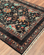 Sultani Hand-Knotted Wool Rug 4' 1" x 6'