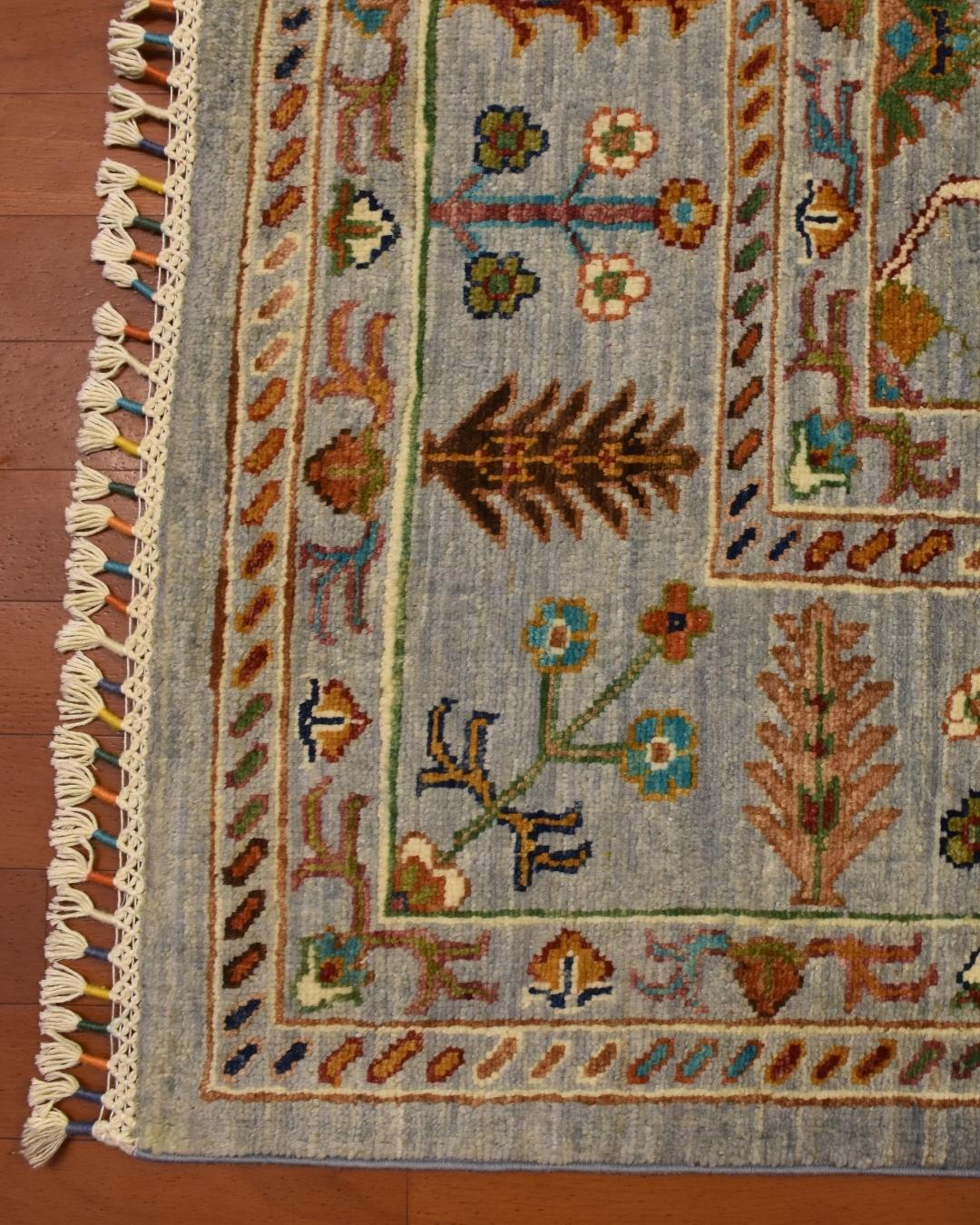 Sultani Hand-Knotted Wool Rug 5' 8" x 7' 9"