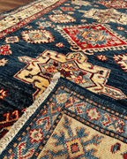 Shirvan Hand-Knotted Wool Rug 3' 7" x 5' 8"