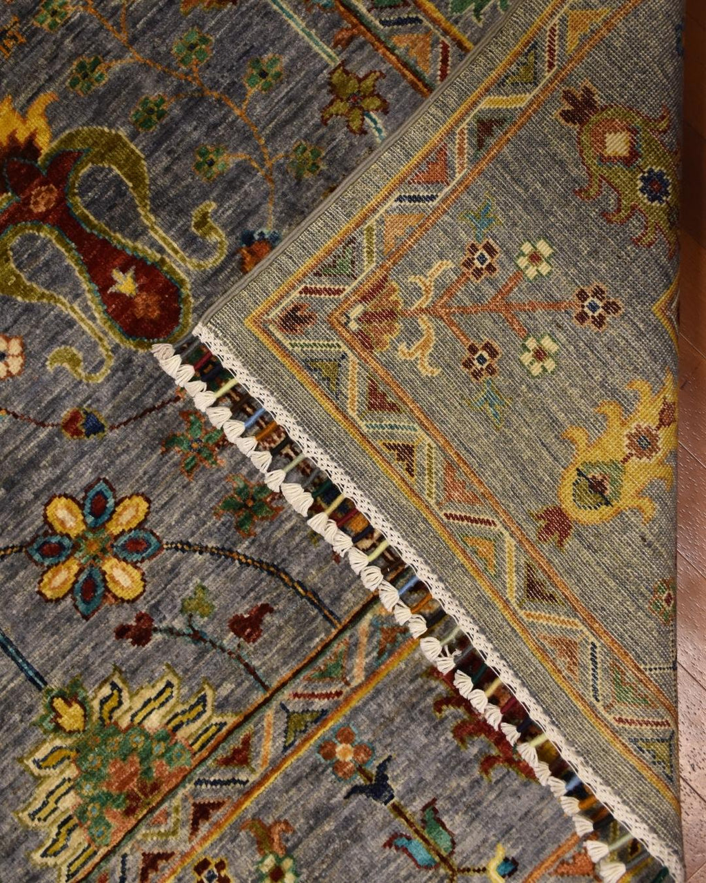 Sultani Hand-Knotted Wool Rug 6' x 8'