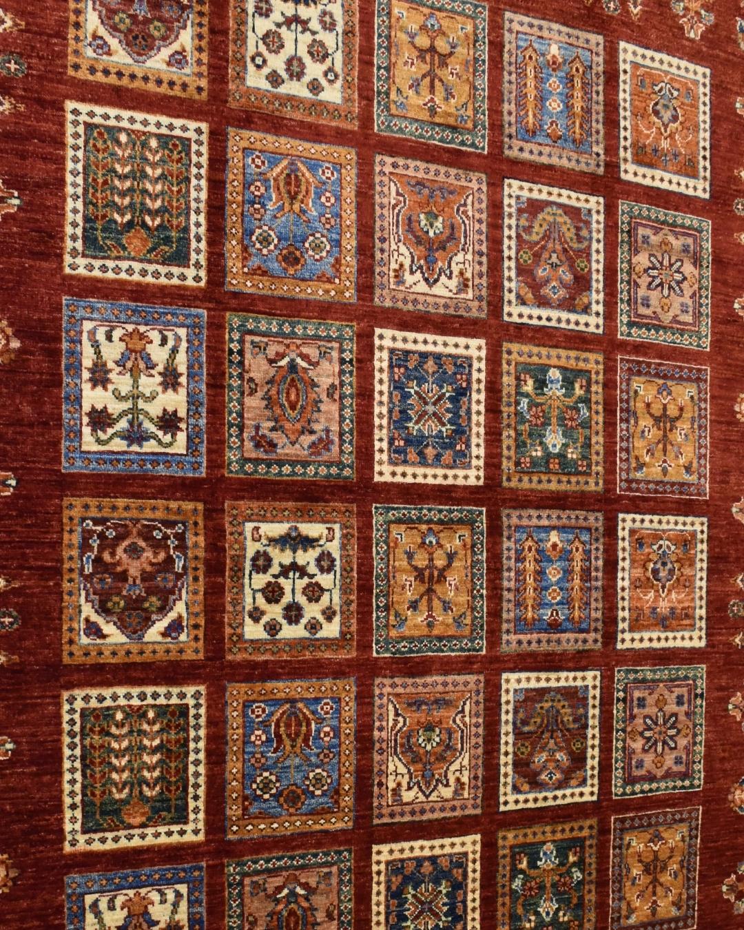 Sultani Hand-Knotted Wool Rug 5' x 6' 9"