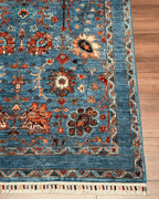 Sultani Hand-Knotted Wool Rug 4' 1" x 6' 1"