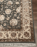 Ottoman Elegance Hand-Knotted Wool Rug 6' x 8' 1"