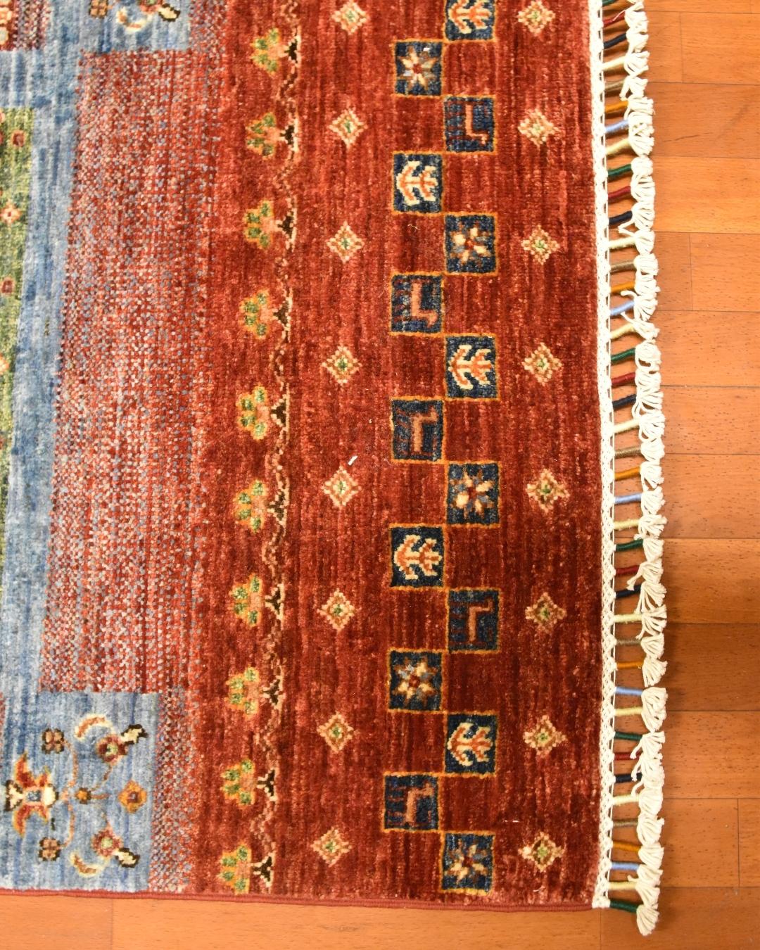 Sultani Hand-Knotted Wool Runner 2' 6" x 8' 3"