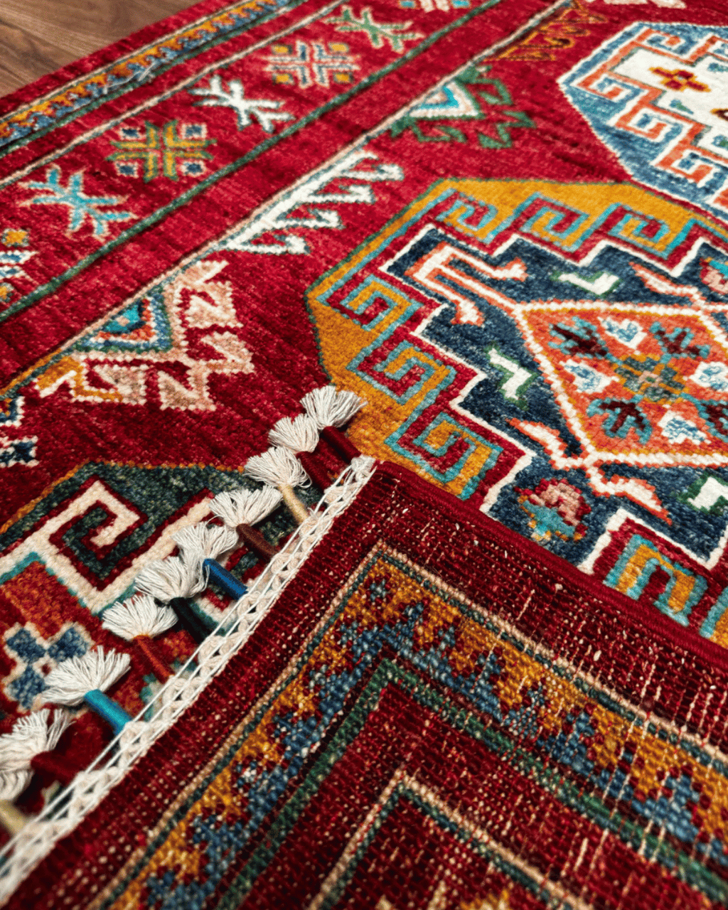 Shirvan Hand-Knotted Wool Runner 2' 7" x 9' 9"