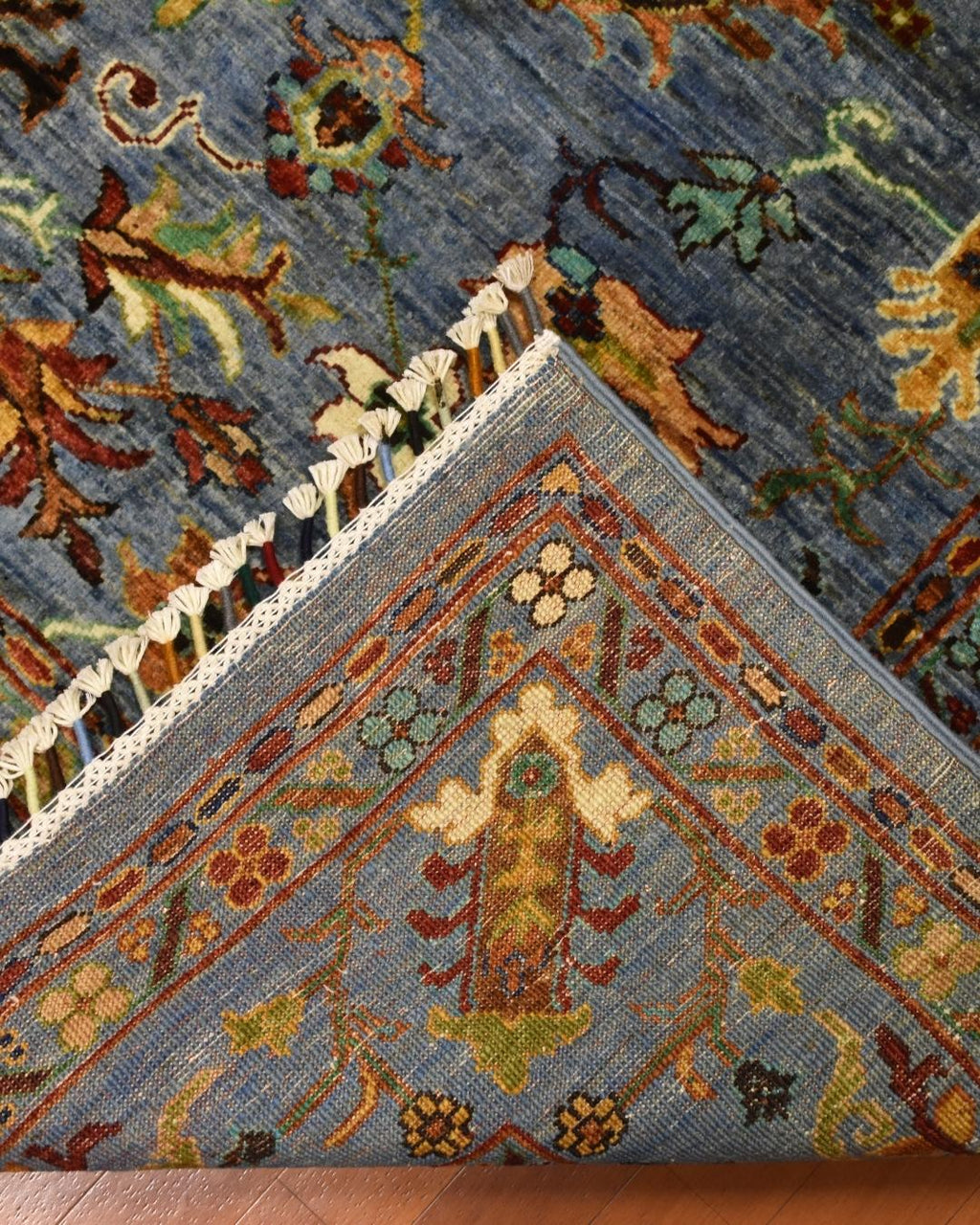 Sultani Hand-Knotted Wool Rug 5' 8" x 7' 7"