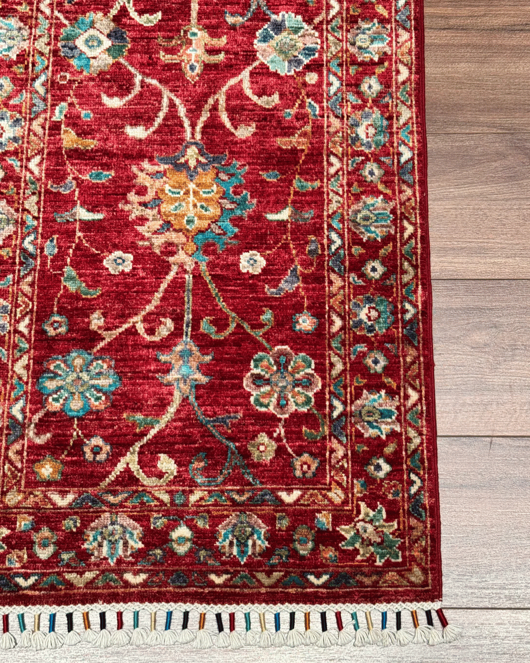 Sultani Hand-Knotted Wool Runner 1' 9" x 6' 2"