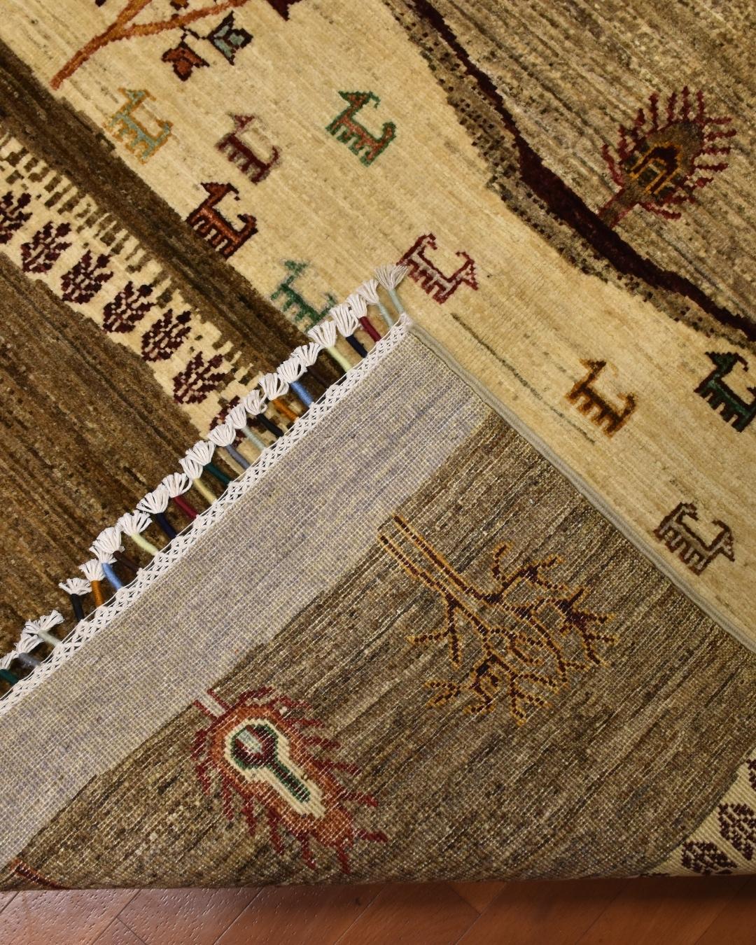 Sultani Hand-Knotted Wool Rug 5' 9" x 8' 2"