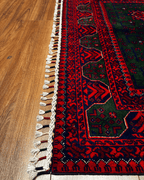 Wolle im afghanischen Stil 1,8x4,8ft – 55x146cm