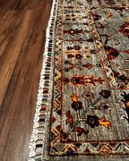 Sultani Hand-Knotted Wool Rug 4' x 6'