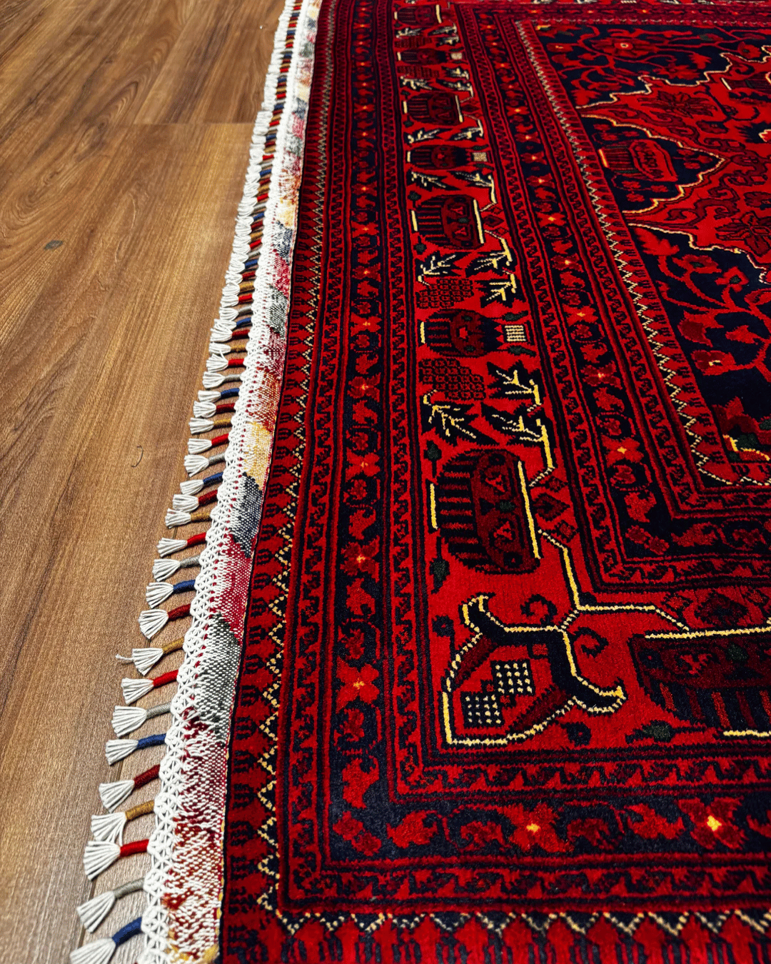 Wolle im afghanischen Stil 1,8x4,8ft – 55x146cm